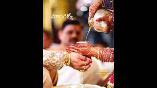 Telugu Whatsapp Status  Telugu Love Songs Whatsapp Status  Telugu marriage Whatsapp Status [upl. by Pasadis]