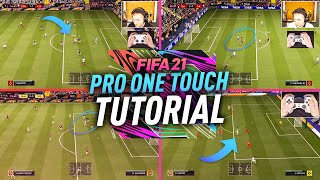 THESE AMAZING ONE TOUCH TRICKS ARE USED BY PROS TO HARASS DEFENDERS  FIFA 21 ATTACKING TUTORIAL [upl. by Achorn562]