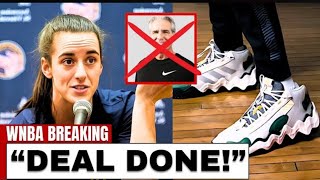 Adidas Drops BOMBSHELL ON NIKE With New Caitlin Clark Contact Nike Is New [upl. by Ahseiyk]