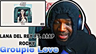 Lana Del Rey  Groupie Love Official Audio ft AAP Rocky  REACTION [upl. by Alak]