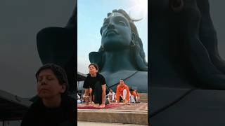 Isha Volunteers Practice Surya Shakti on Ratha Saptami [upl. by Sivrep]