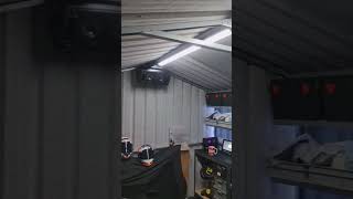 SOLAR SHED WORKSHOP LED LIGHTS UPGRADE [upl. by Enniotna]