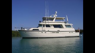 Motor yacht for sale 63 Hatteras quotWOLOquot [upl. by Berner]