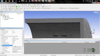 Ansys Meshing Tutorial2 Global Meshing Bangla [upl. by Notnroht]