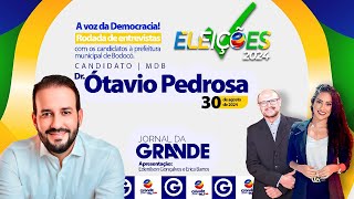 Eleições 2024 Entrevista com o candidato a prefeito de Bodocó Dr Otávio Pedrosa MDB [upl. by Lexy]