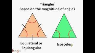 Math  Geometry  Different triangles and property Equilateral vs Isosceles  English [upl. by Bywaters]