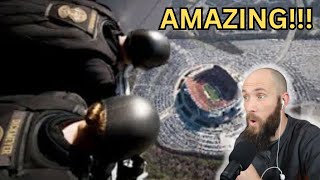 South African Reacts to Navy Seals Insane Parachute Jump Into Football Stadium [upl. by Sucramat]