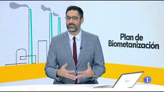 Plan de biometanización de CastillaLa Mancha Noticias TVE [upl. by Suiremed917]