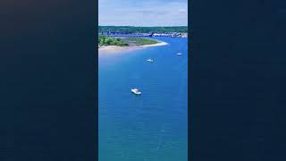 Manasquan Inlet NJ Fly view [upl. by Blackmore]