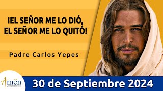 Evangelio De Hoy Lunes 30 Septiembre 2024 l Padre Carlos Yepes l San Lucas 94650 [upl. by Eltrym]