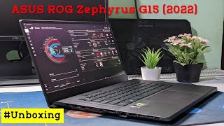 ASUS ROG Zephyrus G15 2022  Unboxing [upl. by Ahsaele]