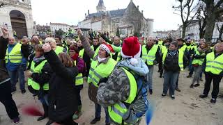 Gilets jaunes manifestation à Angoulême [upl. by Devitt643]