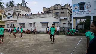 Hooghly District league volleyball match at Bansberia [upl. by Germaun]