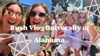 ☆ Sorority Recruitment Vlog University of Alabama 2022 ☆ [upl. by Newkirk748]