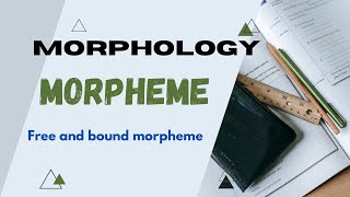 MORPHOLOGY  Morpheme and its type with defination and examples ​⁠subscribelearnwithme15 [upl. by Lamar]