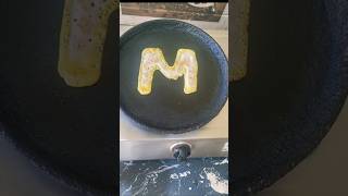 M letter dosa shorts dosa shape funny design cooking trending viralshorts india [upl. by Ahterod421]