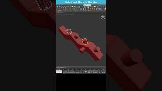 How to Use the Select and Place Tool in 3ds Max shorts 3dsmax selectandplace [upl. by Salta444]