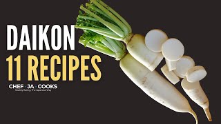 Delicious Daikon 11 Tasty Japanese Radish Recipes [upl. by Dottie804]