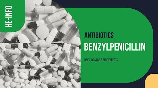 benzylpenicillin  Uses Dosage Side Effects amp Mechanism  Pfizerpen [upl. by Loeb]