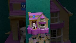 How to ATM money collect box amp the piggy super bank satisfied unboxing review asmar dogshortsviral [upl. by Eric777]