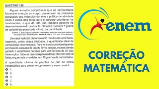 ENEM 2023  QUESTÃO 136  MATEMÁTICA [upl. by Jamin]