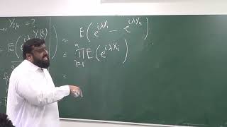 Stochastic Calculus Lecture 1 Part 5 Characteristic function for random walk [upl. by Divadleahcim]