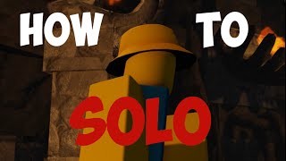 How to SOLO the Guide Boss Fight  Roblox Slap Battles [upl. by Larrej314]