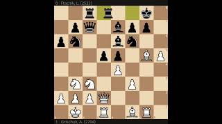 2004 Calvia Grischuk Ftacnik B90 Sicilian Defense Najdorf Variation English Attack [upl. by Farnsworth]