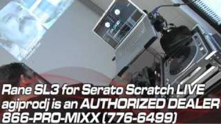 RaneSerato Video Scratch Live Demo w SL3 [upl. by Refinej]