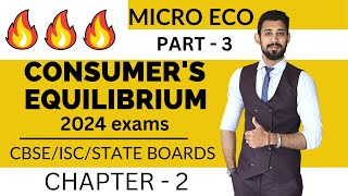 Consumers Equilibrium  Chapter 2  Microeconomics  Part 3 [upl. by Enelyw]