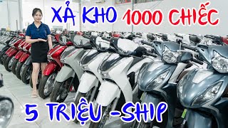 HƠN 1000 CHIẾC XẢ KHO SH 350I SH 160 SH 125 SH MODE AB VISION FUTURE SỐC 5 TRIỆU XE MÁY NHẬP KHẨU GI [upl. by Benjy]