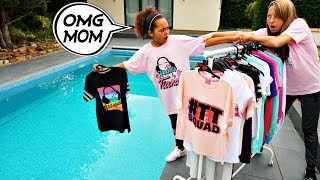 TIANAS NEW MERCH PRANK [upl. by Ahsuat]