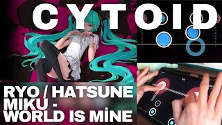 Cytoid World is mine  Ryo  Hatsune Miku lv 13 [upl. by Leachim]