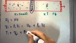 Thermodynamics 49  Joule Thompson Throttling  Adiabatic Cooling [upl. by Fredra]