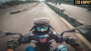 APRILIA SXR 160  HIGH SPEED STABILITY amp ABS TEST 🔥🤯 [upl. by Madelena]