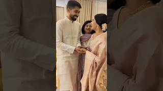 ayman sadiq munzeerin shahid marriage viralreels viralvideos marriage [upl. by Rhodia412]