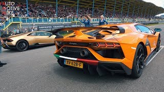 Lamborghini Aventador SVJ DRAG RACING vs Huracan Performante [upl. by Vassell9]