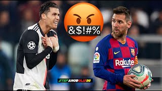 Cristiano Ronaldo Vs Lionel Messi ● Top 5 Fights\Angry Moments Ever ● 1080i HD [upl. by Enial]