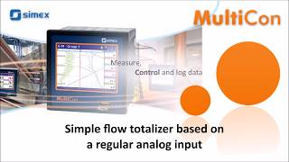 MultiCon CMC Application – Simple flow totalizer based on a regular analog input [upl. by Solokin]