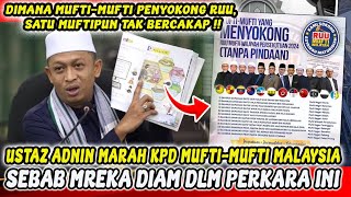 MARAH BETUL USTAZ NI PADA MUFTI MUFTI PENYOKONG RUU  SEBAB MEREKA TAK BUAT CAM INI [upl. by Benedicto313]