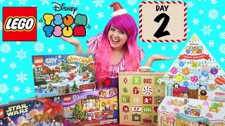 Day 2  LEGO amp Tsum Tsum Advent Calendars 2016  COUNTDOWN TO CHRISTMAS  KiMMi THE CLOWN [upl. by Demitria923]