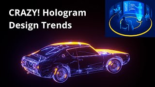 CRAZY Hologram Design Trends That Will be Future of UX Design  UIUX Design Trends 2022 [upl. by Triplett]