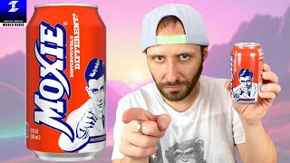 History of Moxie Soda and Review  Oldest Soda in America [upl. by Alber]