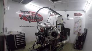 SDPC Raceshop 540ci with sideslinger ProCharger F1X12 [upl. by Lacefield]