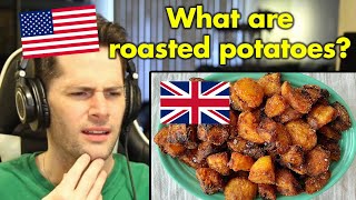 American Reacts to UK vs US Potato Differences [upl. by Ocnarf458]