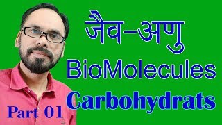 01 Bio Molecules Carbohydrates for 12th IIT JEE NEET [upl. by Yesllek666]