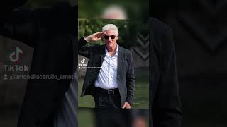 Richard Gere in Venice 🇮🇹 richardgere actor venezia81 shortvideo [upl. by Cyna553]