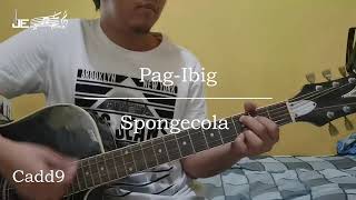 Spongecola  Pagibig Guitar Chords [upl. by Loeb]