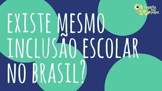 EXISTE MESMO INCLUSÃO ESCOLAR NO BRASIL [upl. by Africah373]