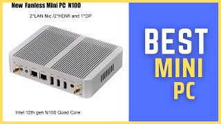 Best Mini PC  New N100 Palm Fanless Intel Quad Core 12th gen Mini PC in 2024 [upl. by Akram]